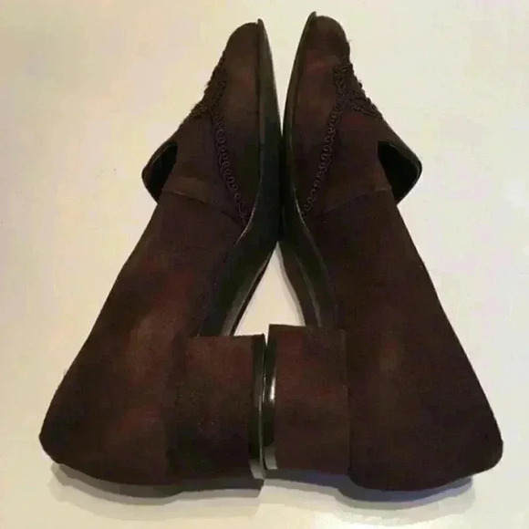 Unisa Heels Size 6 Brown Suede Made In Spain - Picture 4 of 9